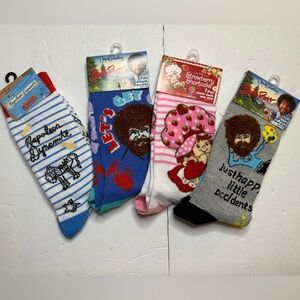 Bundle Of Novelty Crew Socks